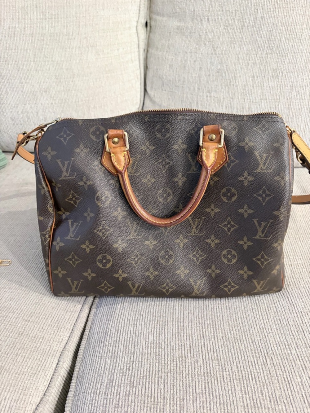 Louis Vuitton canvas Monogram speedy 30 - Picture 2 of 13
